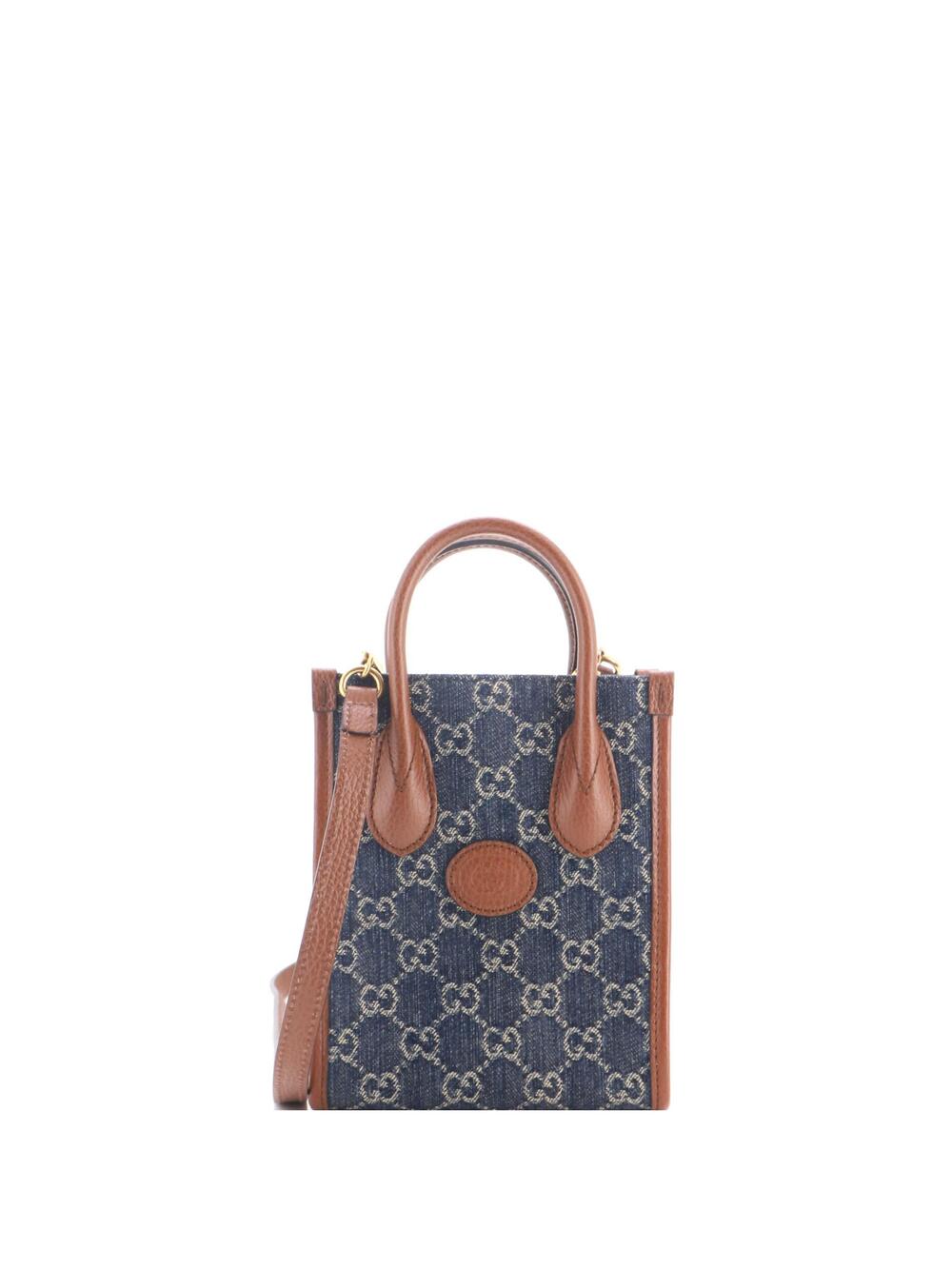 Gucci Interlocking G Patch Tote Gg #340798G98B